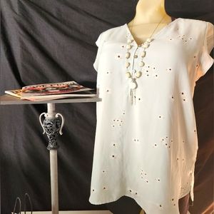 Short sleeve blouse